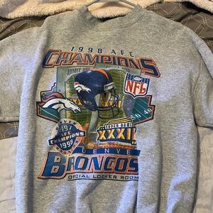 Starter 1998 vintage Broncos Super Bowl crewneck